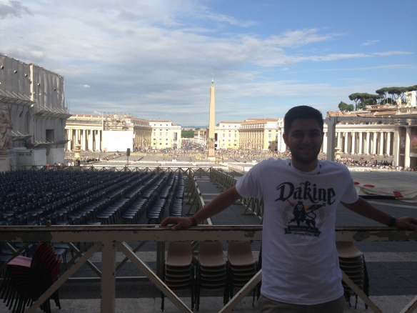 although visiting the Pope in the Vatican means I visited another country 